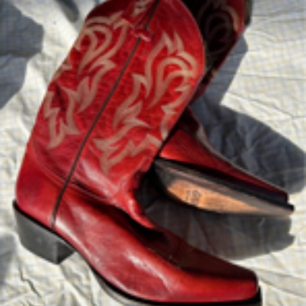 Red Cowgirl Boot